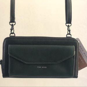 Vegan wrap around wallet purse